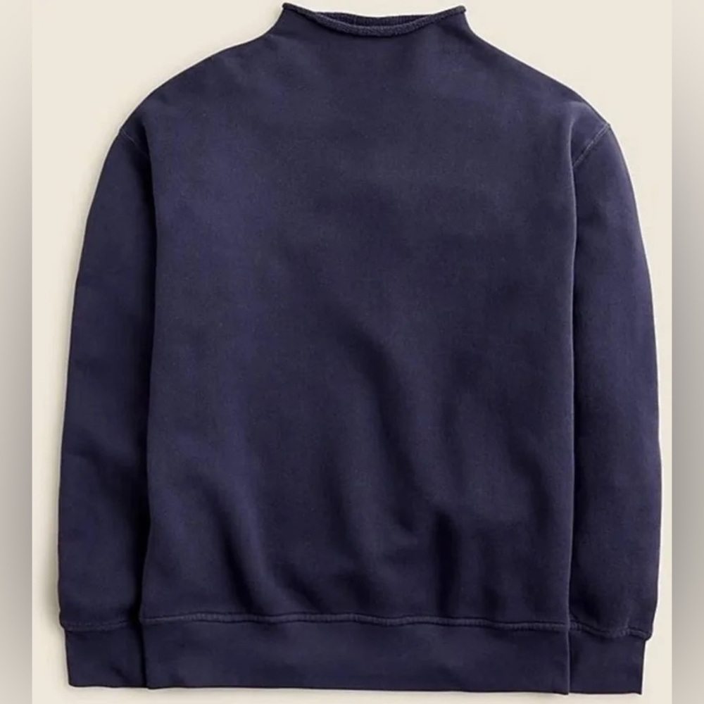 J. Crew Heritage Terry Rollneck Sweatshirt